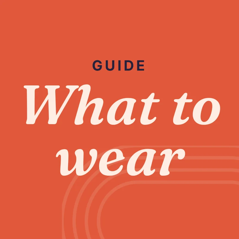 What to wear guide